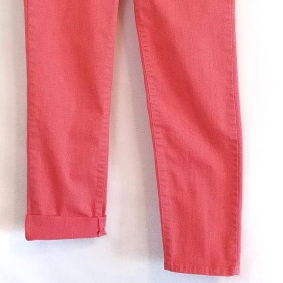 **SOLD** NYDJ Alisha Ankle Jean Papaya - Picture 3 of 8